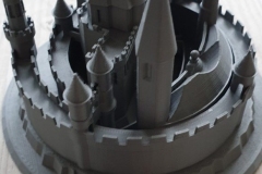 3D model dvorca - cca 12 sati printanja